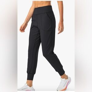 Soothfeel Women’s Pants Joggers Zipper Pockets High Waisted Athletic Yoga Large